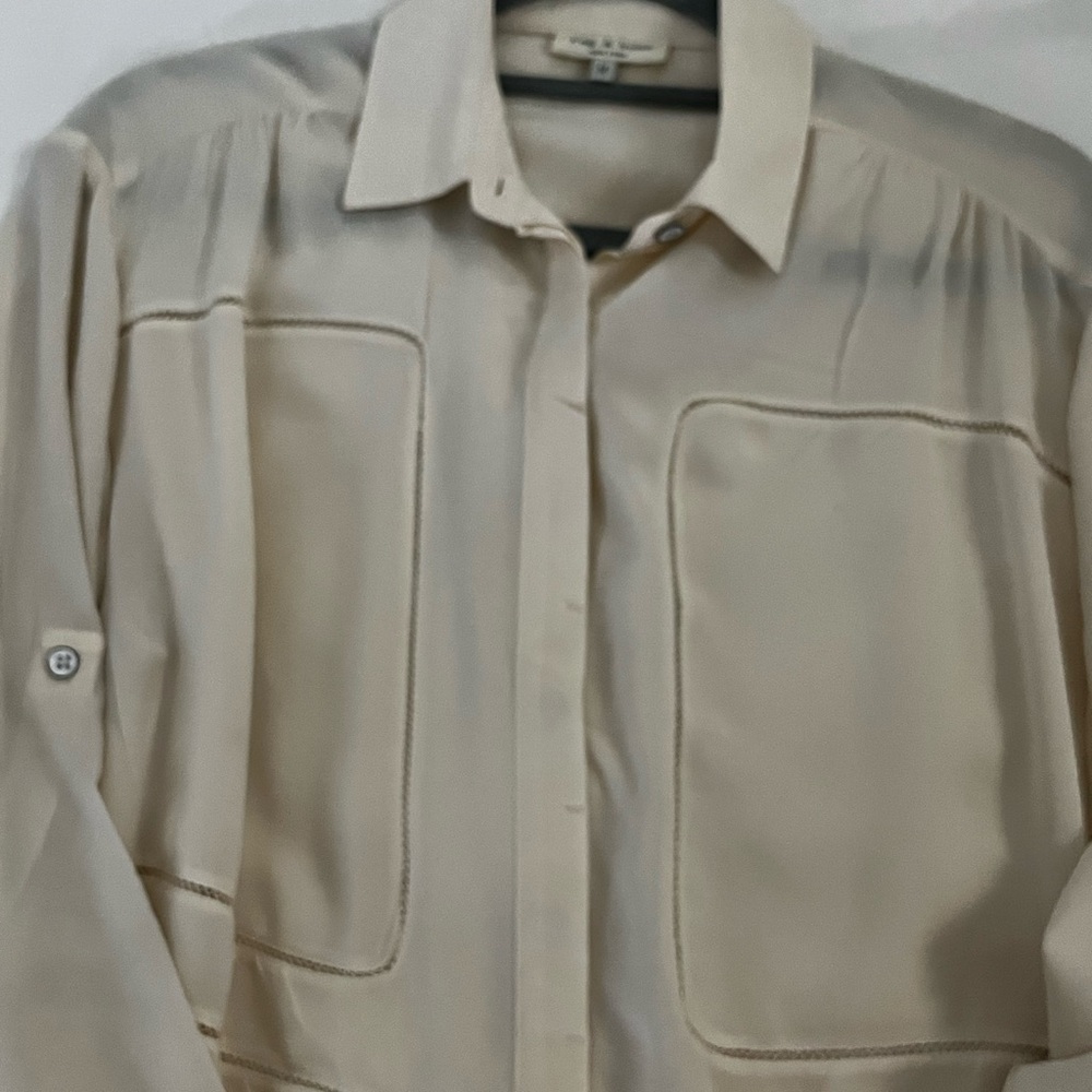 Rag & Bone Silk Blouse - Picture 4 of 5